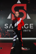 Savage Martial Arts Tracksuit – Kids & Adult Full Zip Training Tracksuit Set